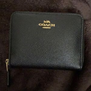 Coach black wallet